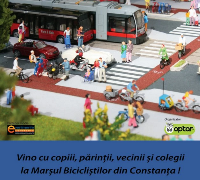 CONSTANȚA: Marșul Bicicliștilor – ,,Oraș pentru oameni”