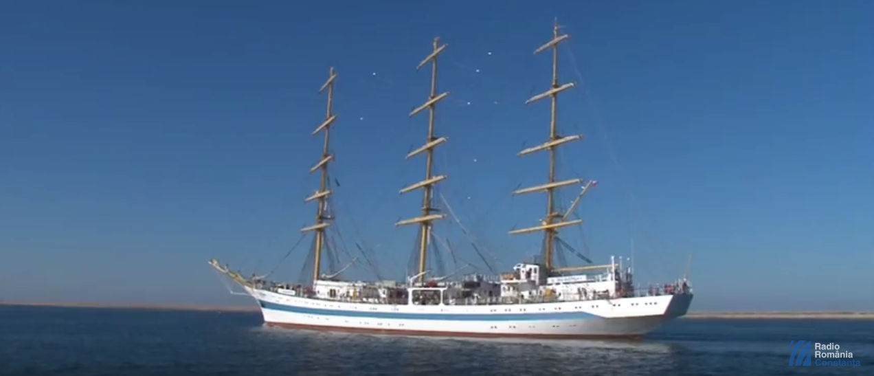VIDEO/FOTO: Primele nave care participă la Regata Marilor Veliere 2016 au sosit în Portul Constanța (UPDATE)
