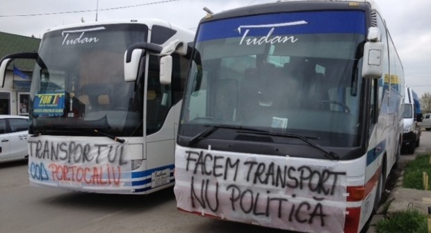 CONSTANȚA: Un protest de amploare al transportatorilor va crea haos pe bulevardele din oraș