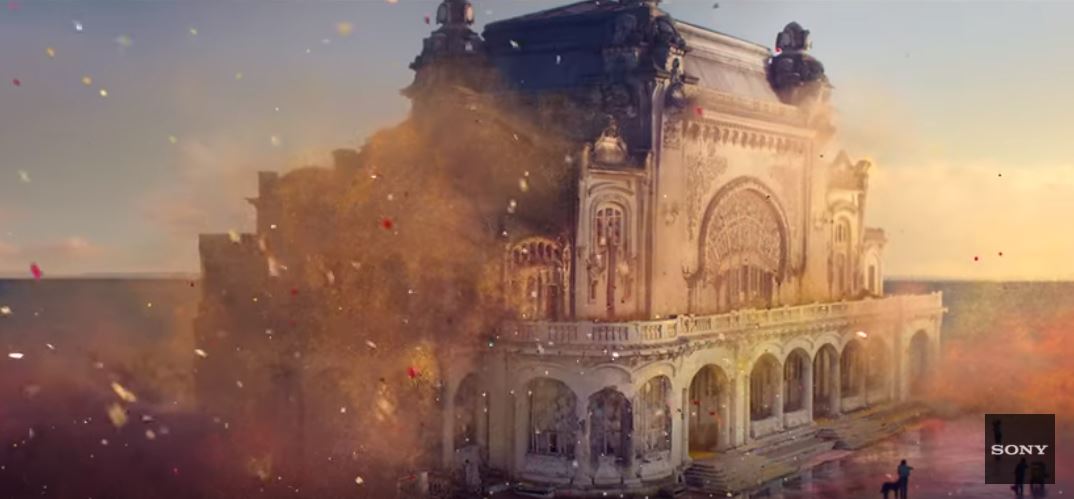 VIDEO – Imagini spectaculoase: CAZINOUL din CONSTANȚA, eroul celei mai noi reclame SONY