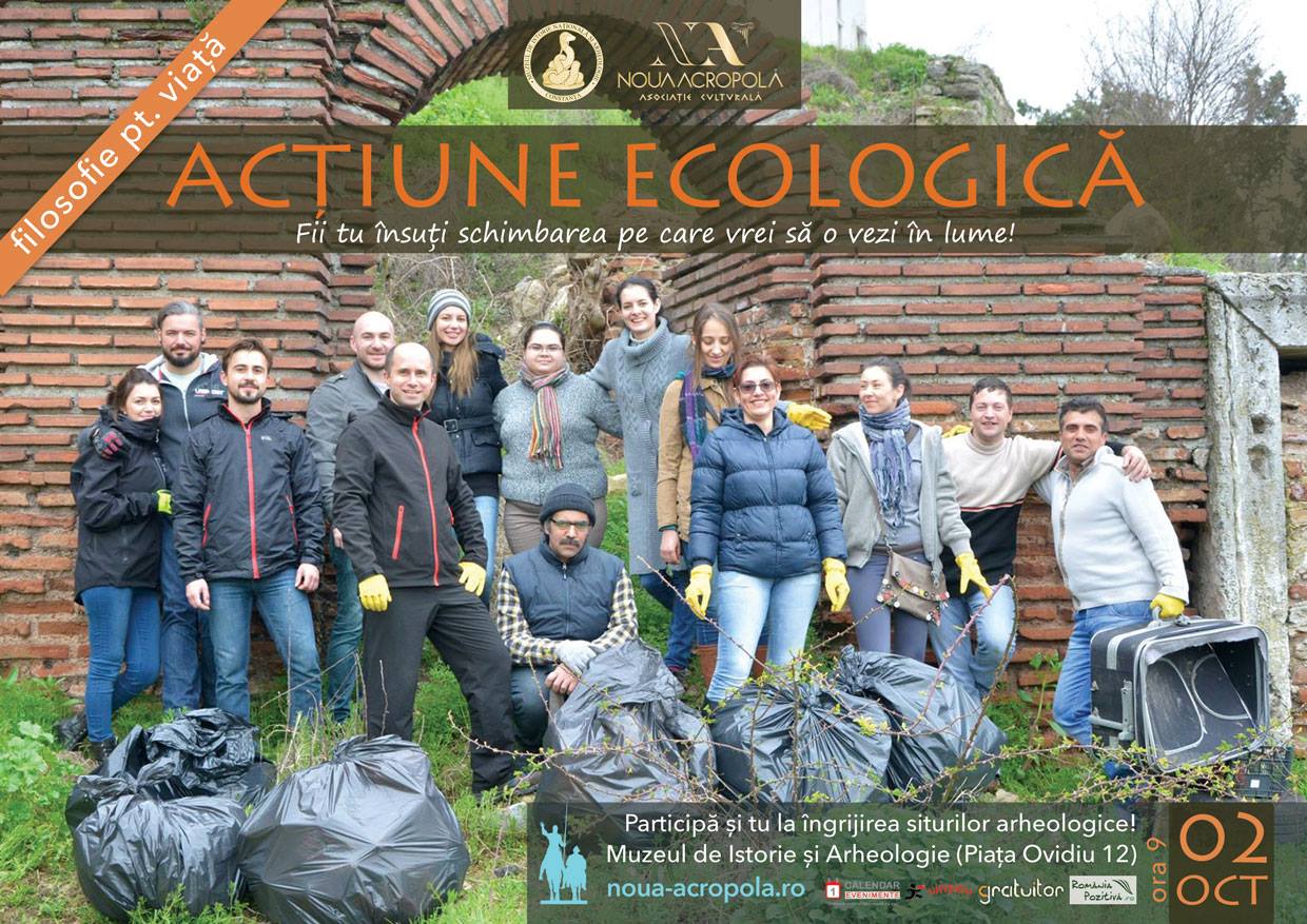 CONSTANȚA: Voluntariat pentru ecologizarea centrului istoric al orașului