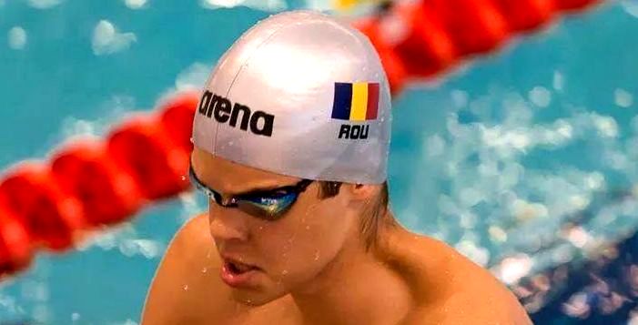 Robert Glință a stabilit un nou record național la natație în probele de serii