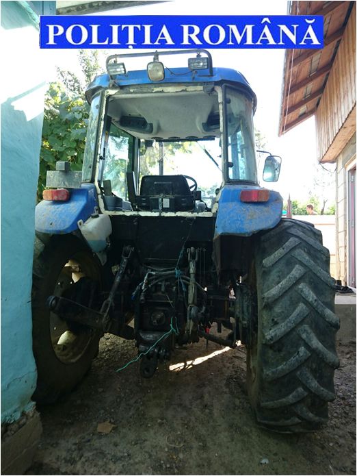 Ce mai fură românii prin SPANIA? De data asta TRACTOARE