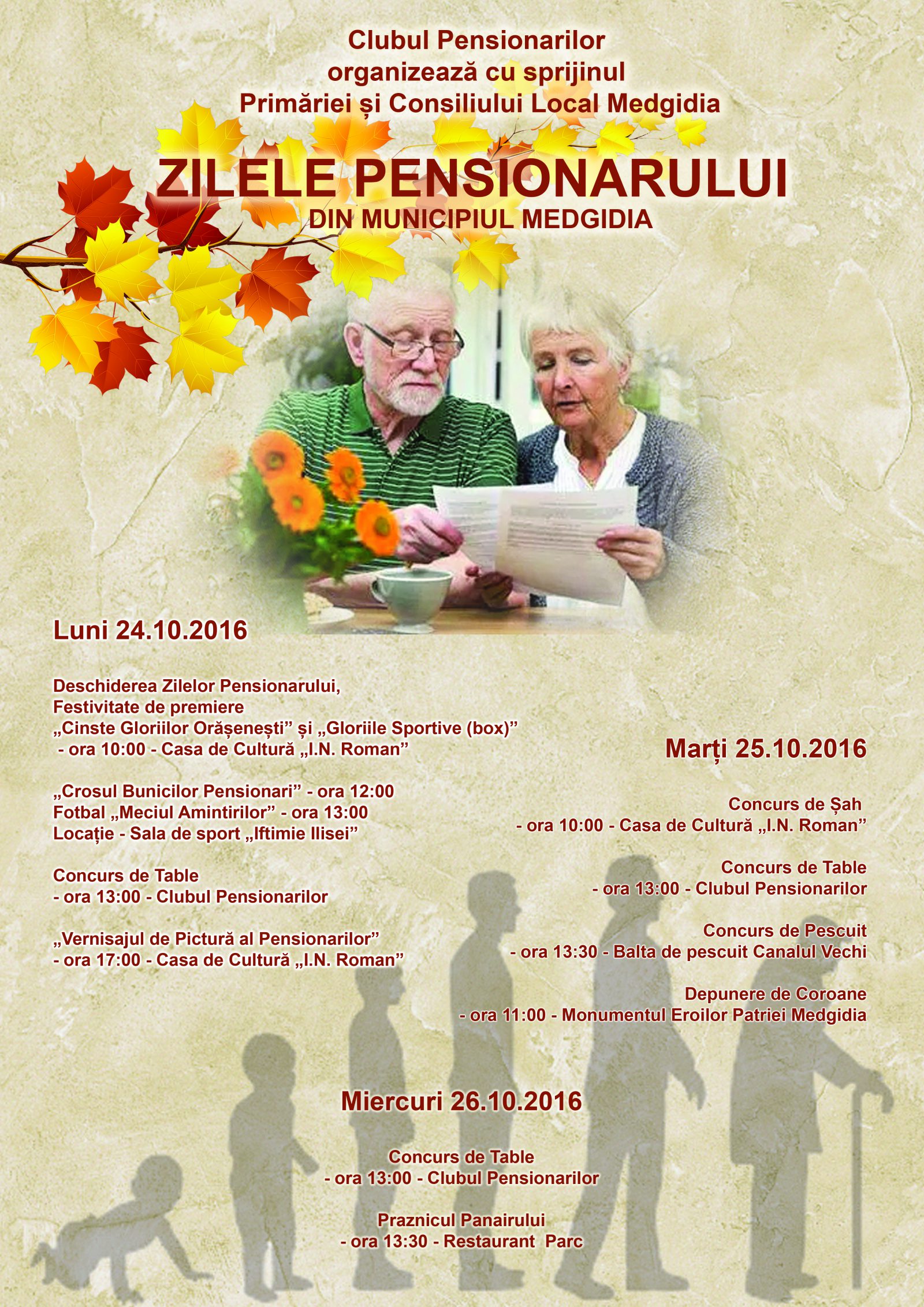 MEDGIDIA: ”Zilele Pensionarului”