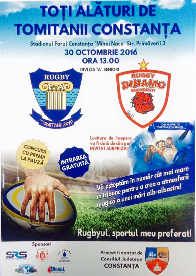 Tomitanii își doresc victoria cu Dinamo