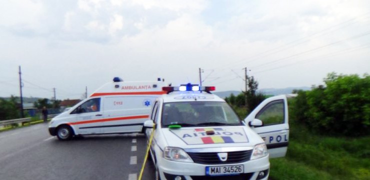 TULCEA: Șoferul unui TIR a fost implicat într-un accident produs în oraşul Măcin