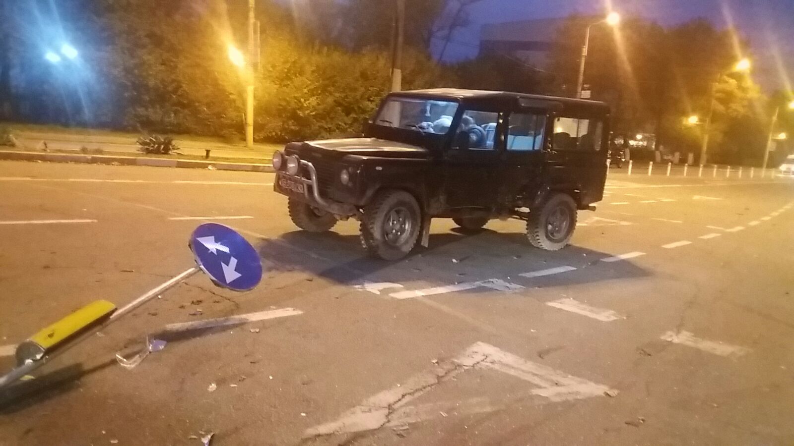 FOTO: Accident în stațiunea MAMAIA