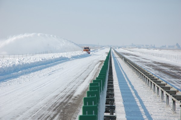 Deszăpezirea Autostrăzii Soarelui se va face din cârpeli