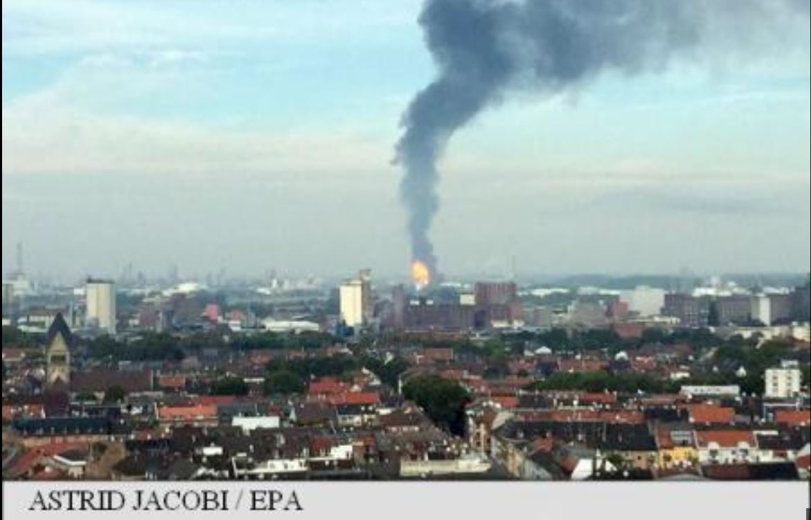 EXPLOZIE la o fabrică de produse chimice din Germania