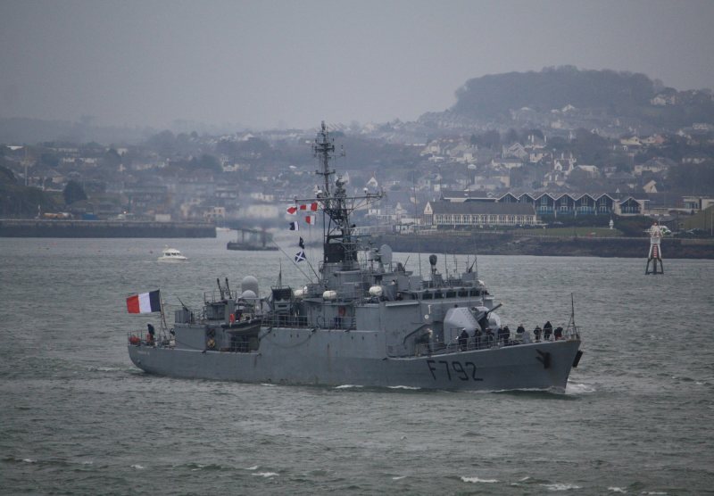 Portul Constanța vizitat de fregata franceză Le Premier-Maître L’Her