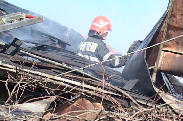 Incendiu în zona complexului ONT