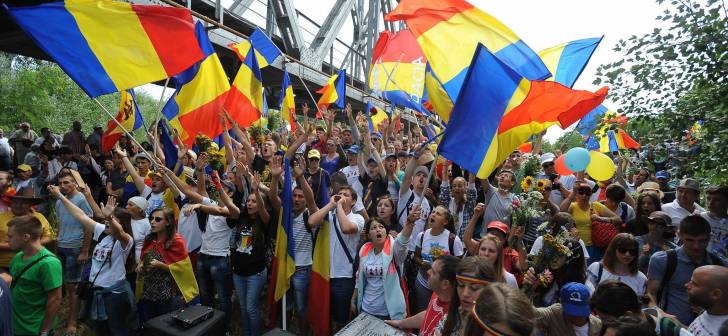 Constănțenii participă la marșul „Lupta pentru Basarabia“