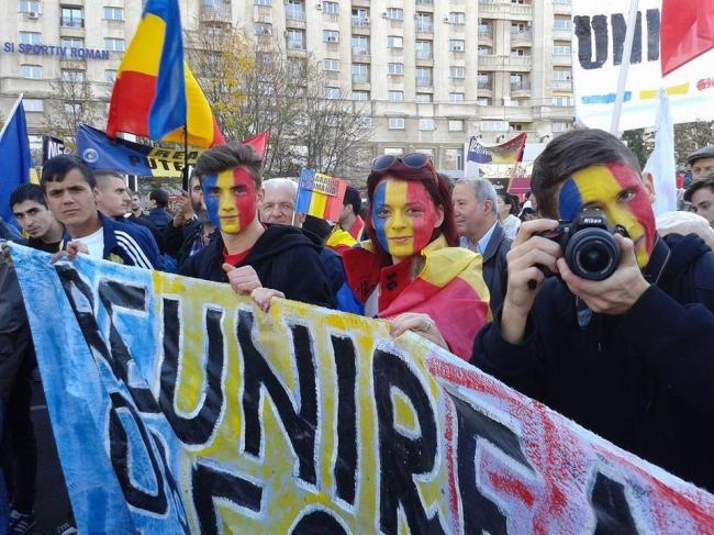 BUCUREȘTI. INCIDENTE la marșul „Luptă pentru Basarabia”