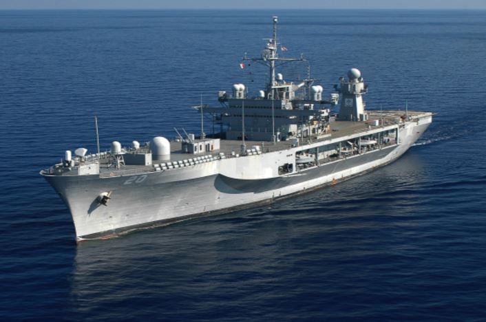 Nava americană USS Mount Whitney face o escală în Portul Constanţa