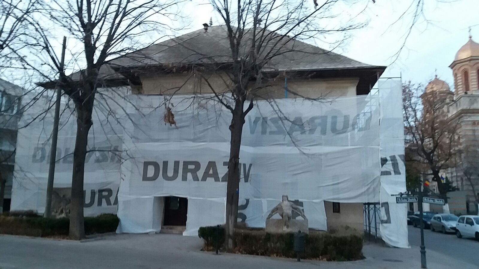 FOTO: Se renovează Muzeul de Sculptură „Ion Jalea” din CONSTANȚA