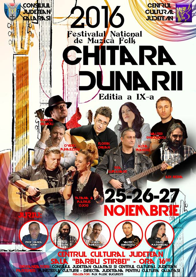 CĂLĂRAȘI. Începe Festivalul Național de Muzică Folk „Chitara Dunării”