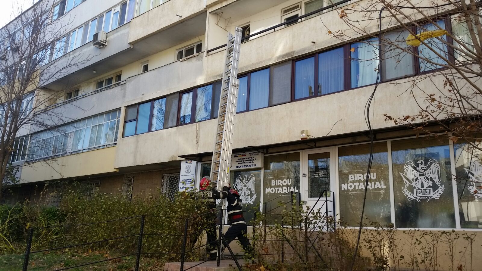 FOTO/CONSTANȚA: Intervenție a pompierilor pe bulevardul Tomis