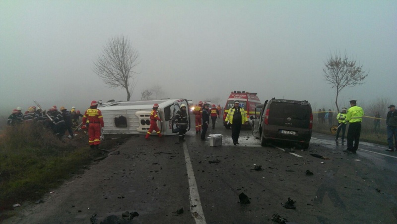 Update/PLAN ROȘU – 3 MORȚI: Accident grav pe DN2, între Afumați și Urziceni