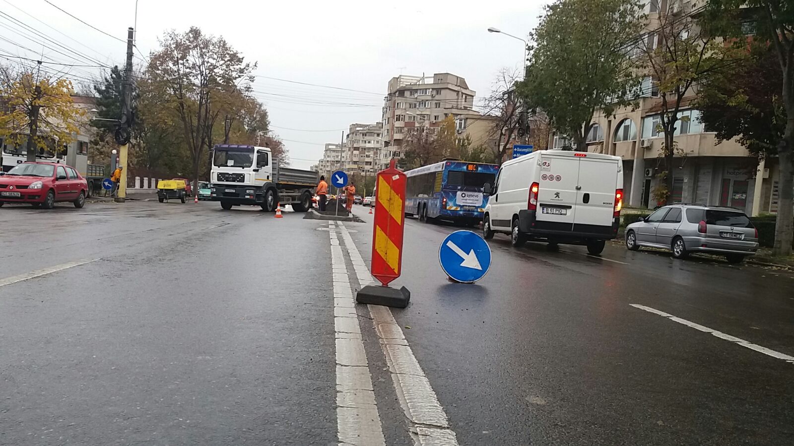 FOTO: Un nou SENS GIRATORIU pe unul dintre bulevardele CONSTANȚEI