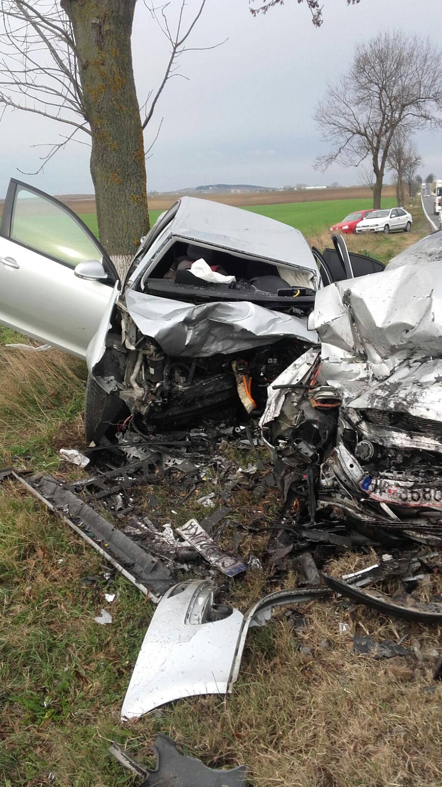 UPDATE – FOTO: Accident GRAV la ieșire din Hârșova spre Constanța. Patru persoane au murit