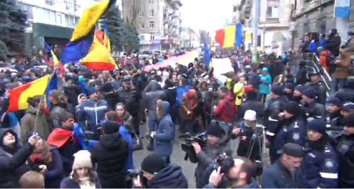 Proteste la Chișinău