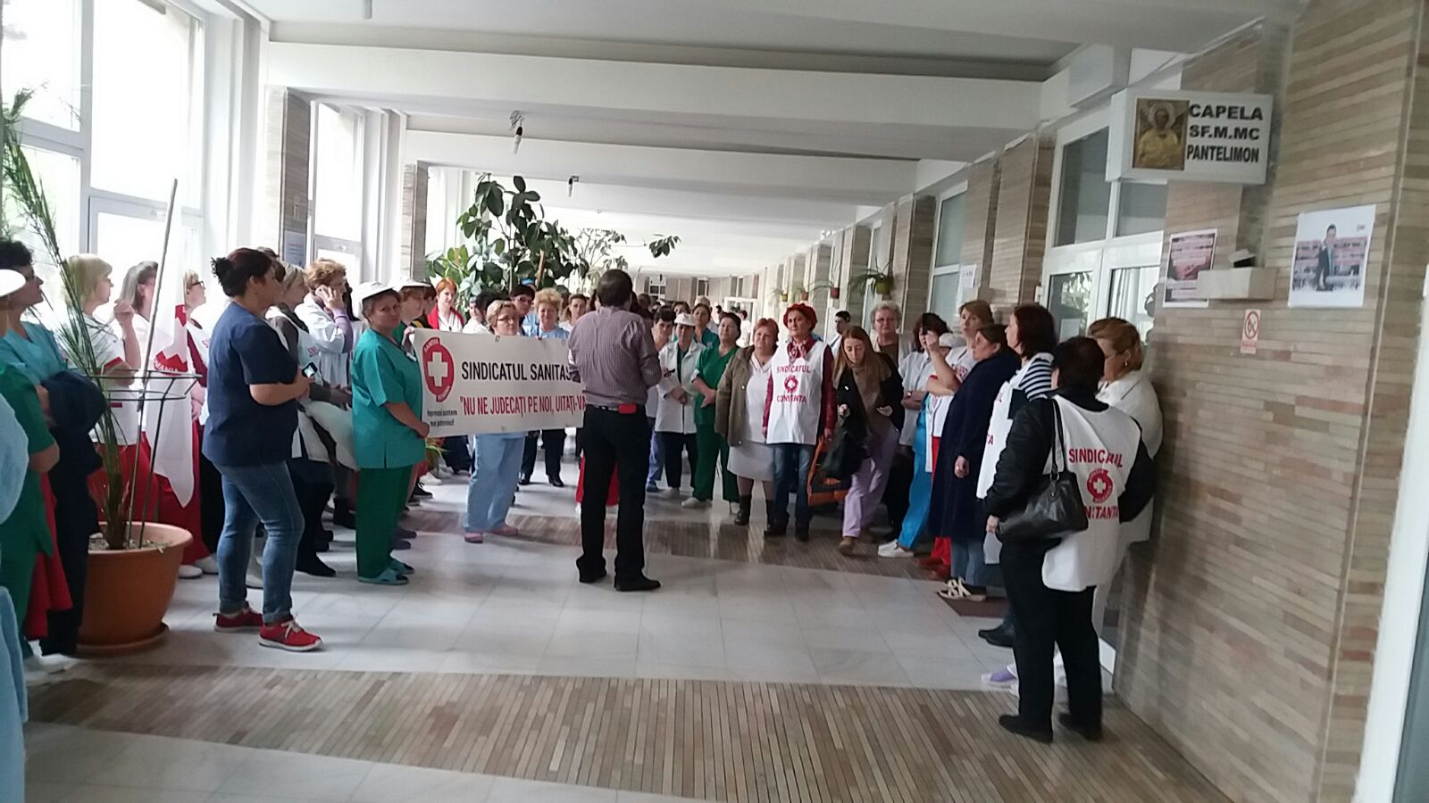 Update – CONSTANȚA: Continuă greva sanitarilor la Spitalul Județean