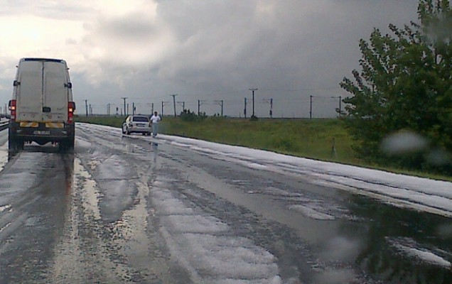 Rezultatele anchetei CNAIR privind intervenția utilajelor pe A2, abia săptămâna viitoare!