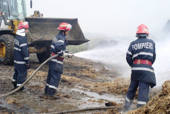 Incendiu pe strada Viticulturii din municipiul TULCEA