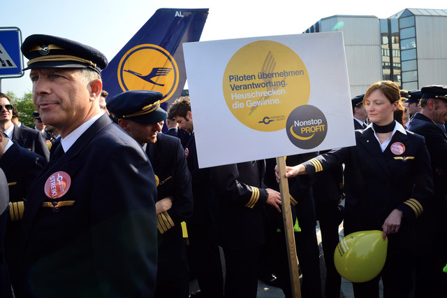 Greva piloților Lufthansa continuă