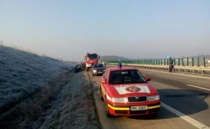 Un nou accident pe Autostrada Soarelui, pe sensul de mers către Constanța