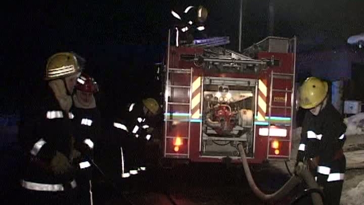 TULCEA: Incendiu pe strada Prudenței