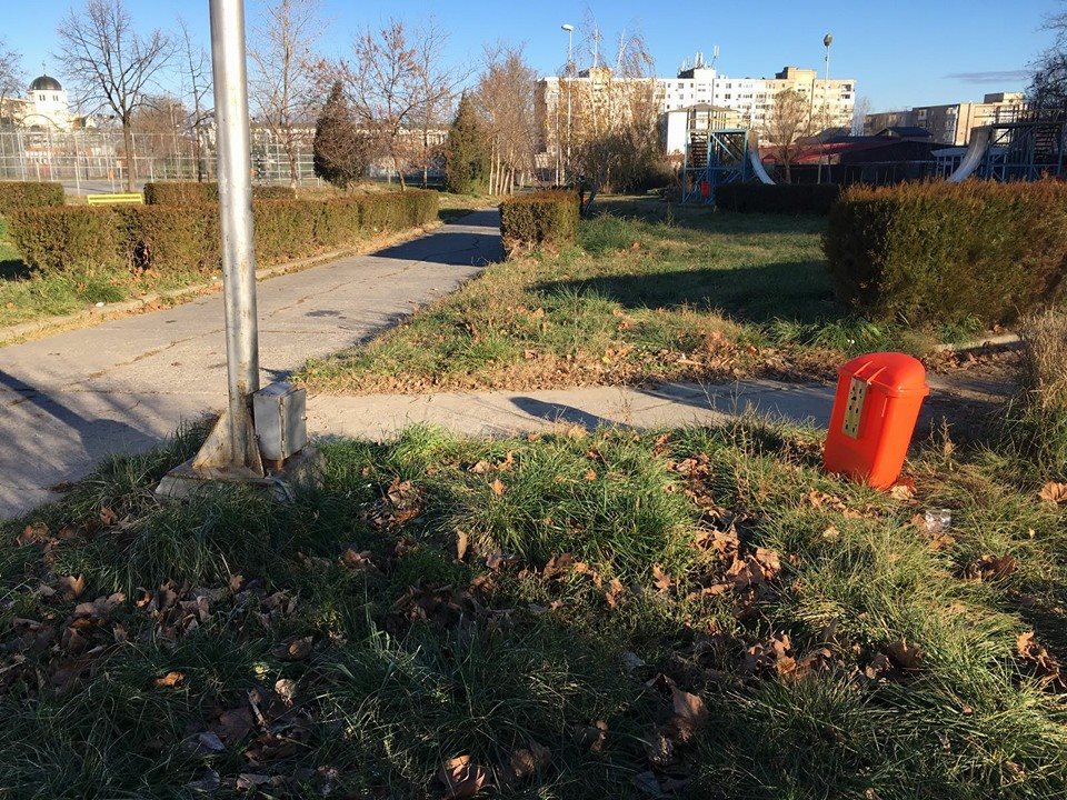 Foto – TULCEA: Vandalism în Parcul Victoria