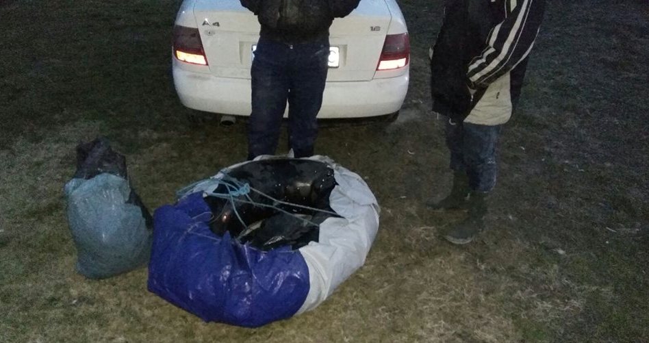 FOTO – Prinși la braconat pe canalul Dunăre-Marea Neagră