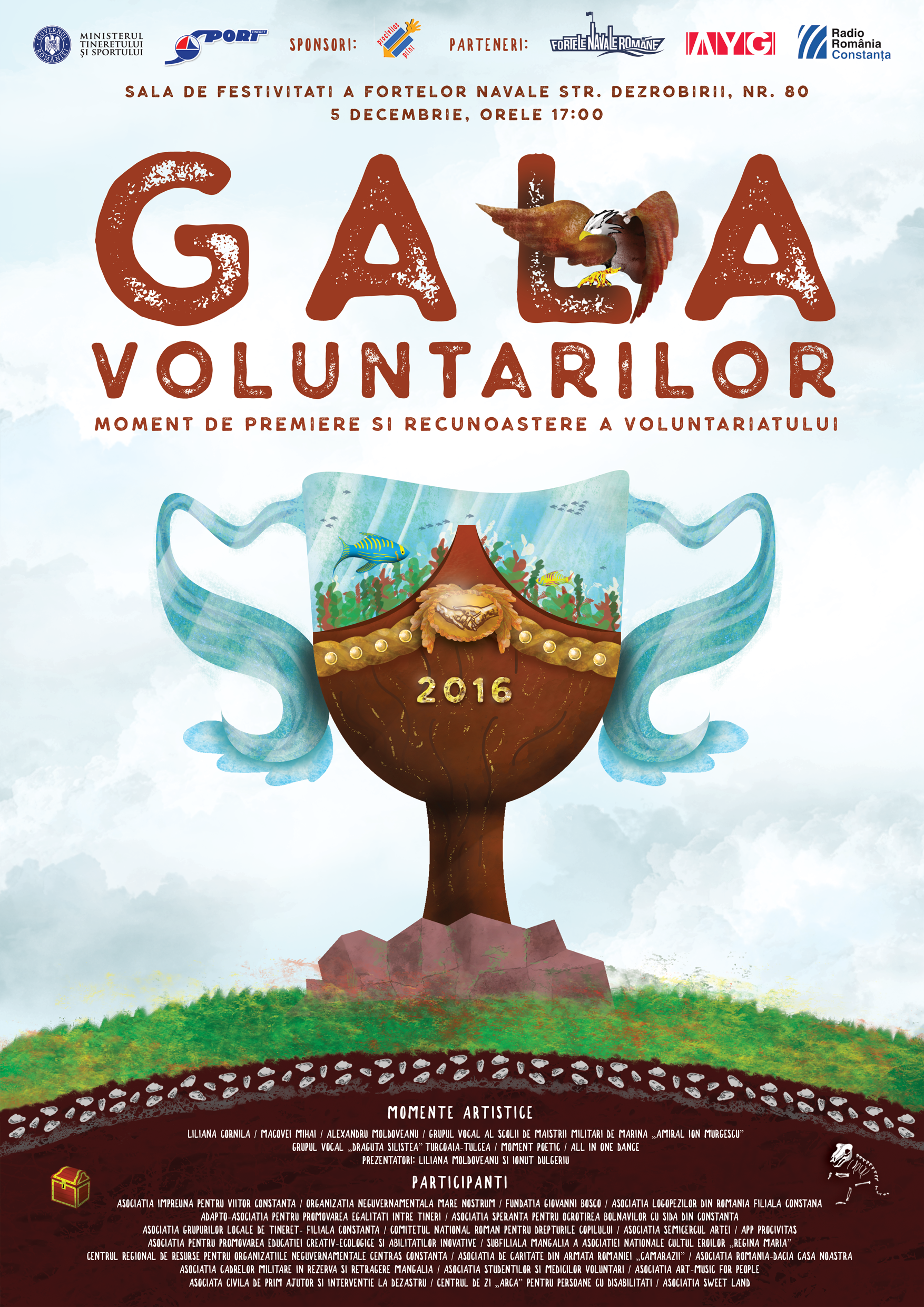 CONSTANȚA. Trei zile până la „Gala Voluntarilor 2016″