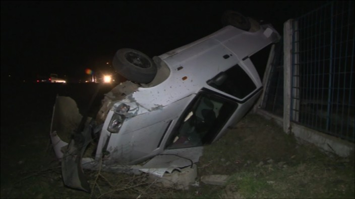 UPDATE/Video – CONSTANŢA: O maşină a căzut de pe pod
