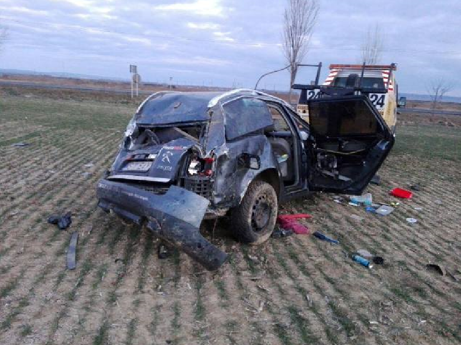 VRANCEA: Accident mortal pe DN 24
