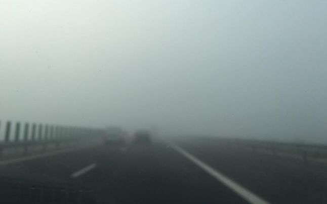 Ceață pe A2! Șoselele din țară, tot mai aglomerate!