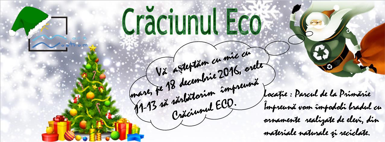 CONSTANȚA: În Parcul Primăriei va fi împodobit un brad cu decorațiuni eco