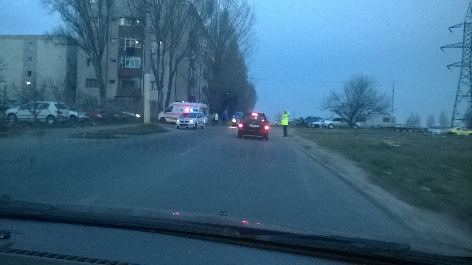 FOTO – CONSTANȚA: Accident pe strada Baba Novac