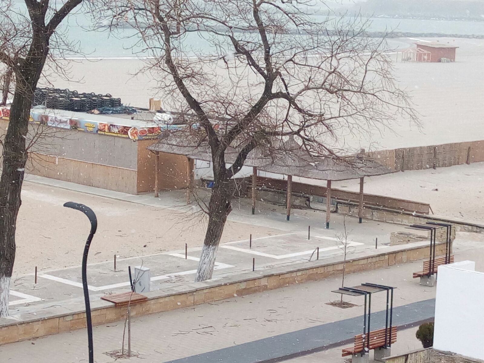 FOTO: Ninge în CONSTANȚA și TULCEA