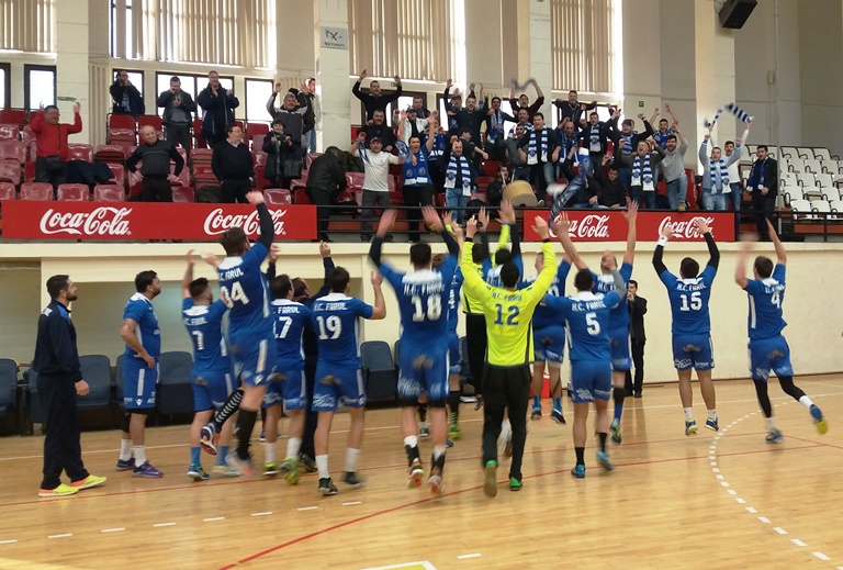 HC Farul a învins liderul CS Poli Iași la o diferență de zece goluri