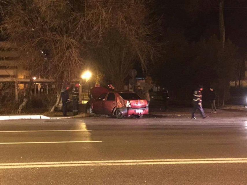 FOTO: Accident în stațiunea MAMAIA