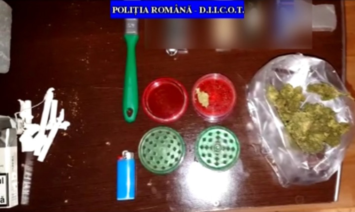 ROMÂNIA: Percheziții la traficanți de droguri