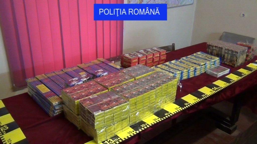 Vizată și CONSTANȚA: Percheziții la contrabandiști de artificii