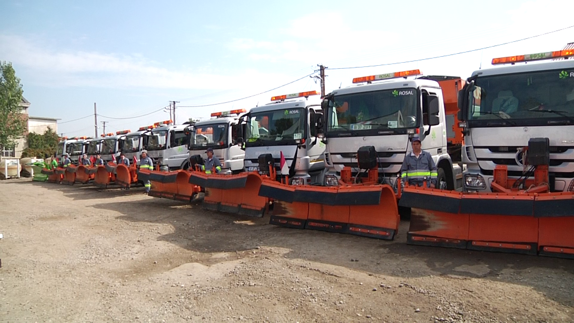 CNAIR: Aproape 1000 de utilaje de deszăpezire, scoase pe drumurile naționale și autostrăzi