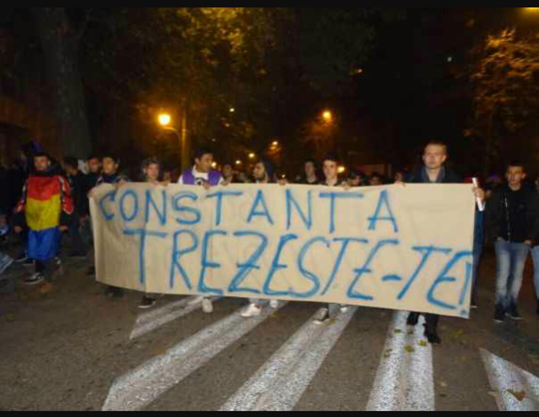 CONSTANȚA: Proteste în serie. România iese în stradă