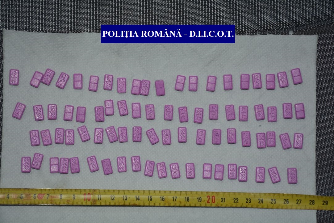 DIICOT: Tulcean reţinut pentru trafic de ecstasy