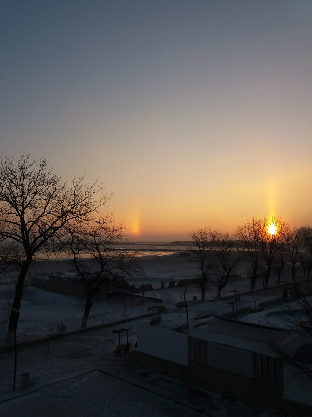FOTO – Natura s-a dat din nou în spectacol la malul mării!
