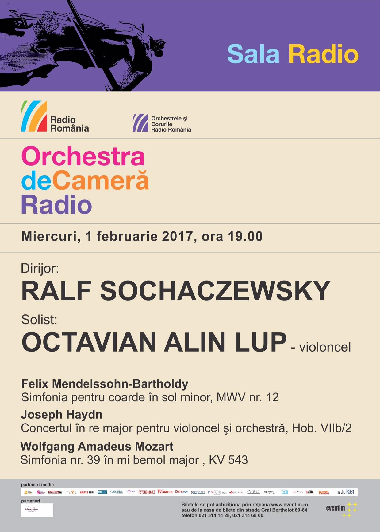 O seară clasico-romantică în viziunea Orchestrei de Cameră Radio