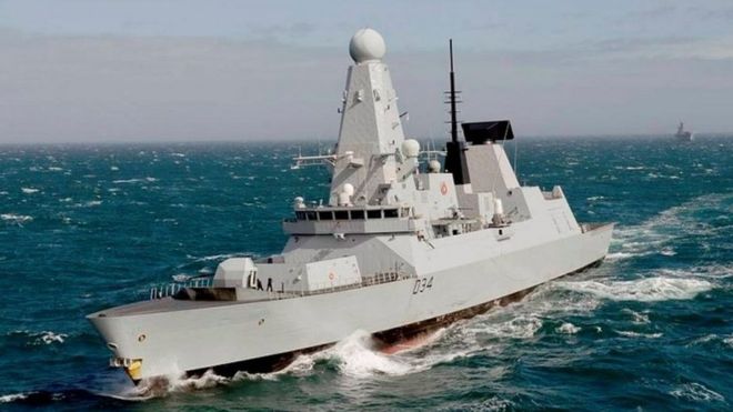 Marea Britanie trimite distrugătorul HMS Diamond în Marea Neagră